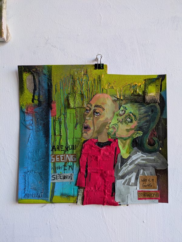 Backwards- collage