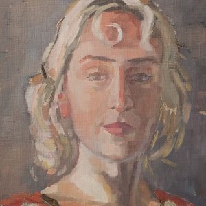Head study pastel