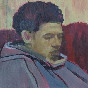 Head study in green